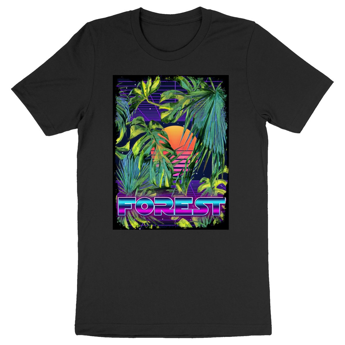 Image back FOREST - Heavyweight Unisex t-shirt Premium Plus