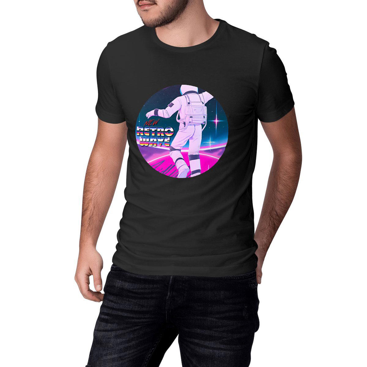 Image front SPACEMAN - Heavyweight Unisex t-shirt Premium Plus