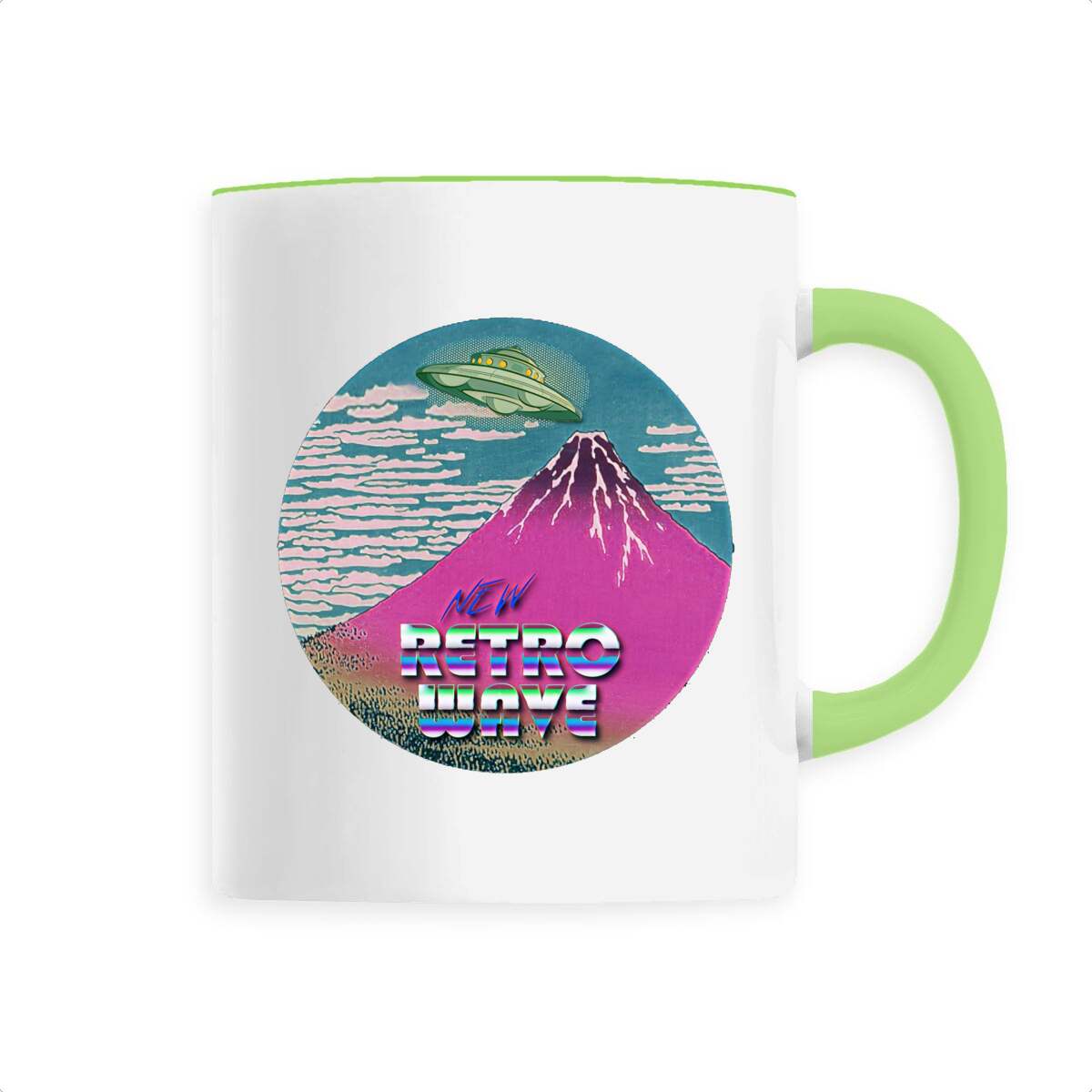 Image front UFO - Ceramic mug premium