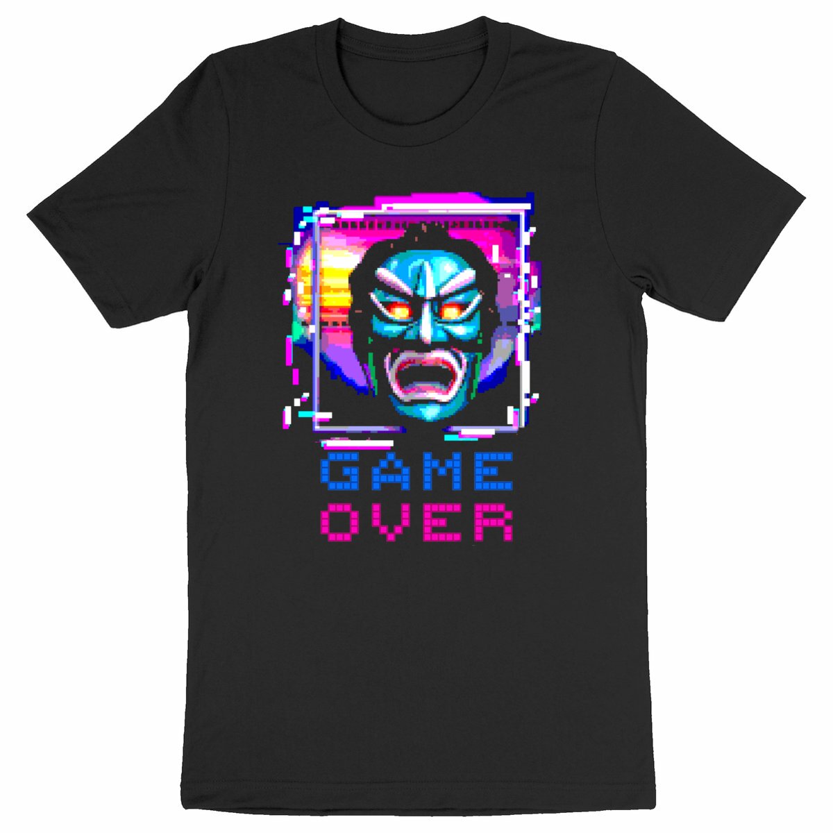 Image back GAME OVER 2 - Heavyweight Unisex t-shirt Premium Plus