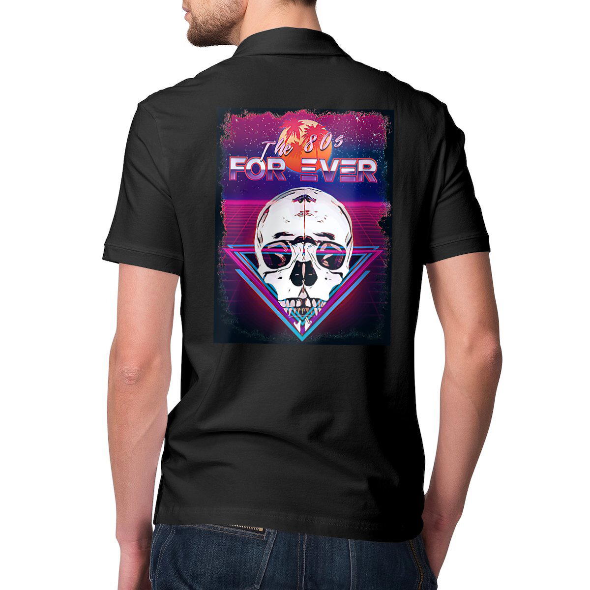 Image front 80's For Ever - Men's Polo Shirt premium