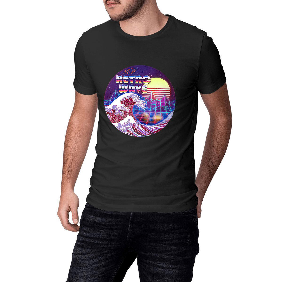 Image front the new WAVE - Heavyweight Unisex t-shirt Premium Plus