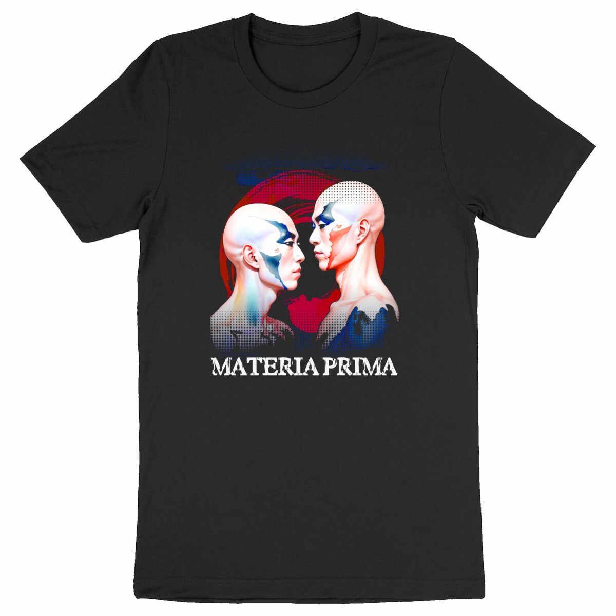Image back MATERIA PRIMA - Heavyweight Unisex t-shirt Premium Plus