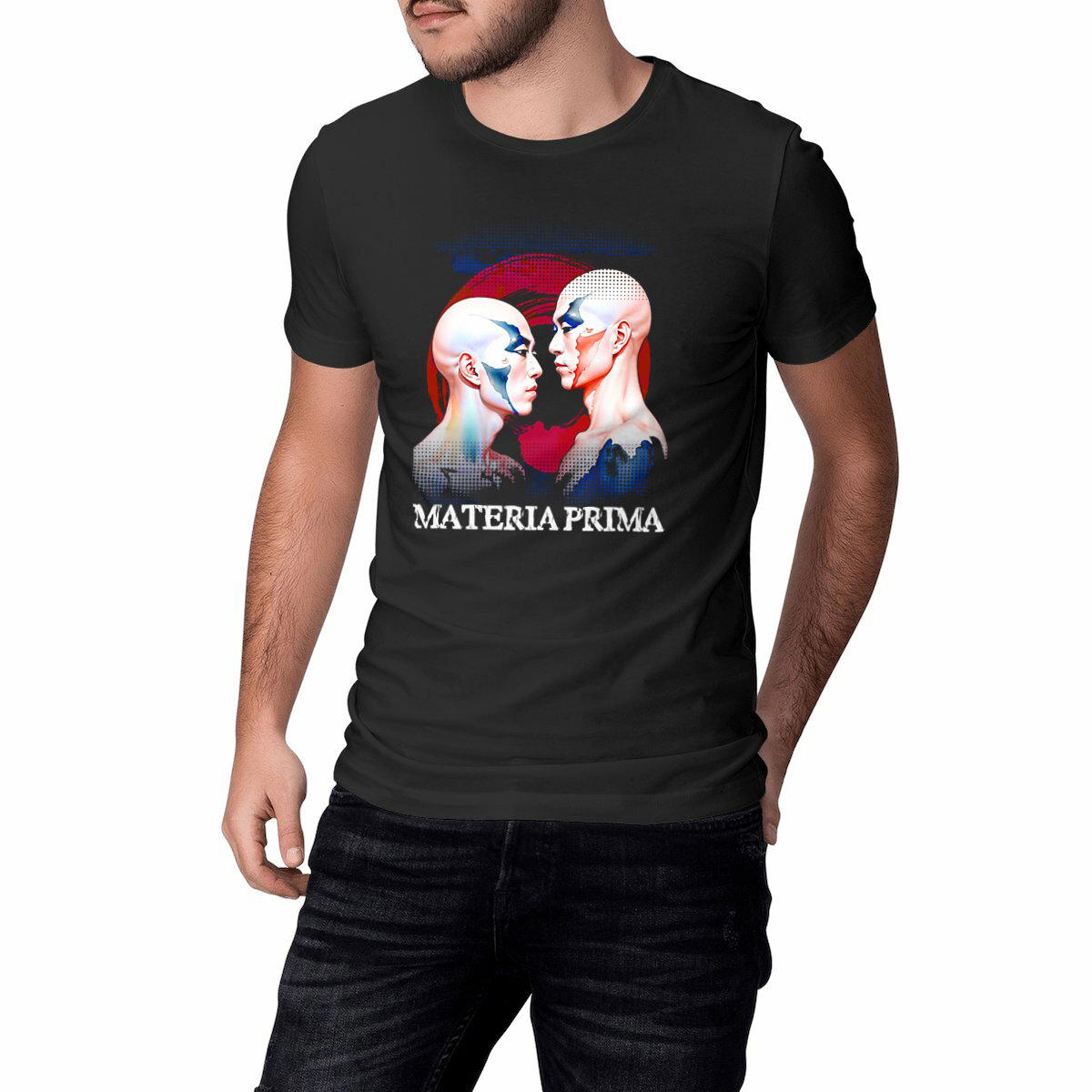 Image front MATERIA PRIMA - Heavyweight Unisex t-shirt Premium Plus