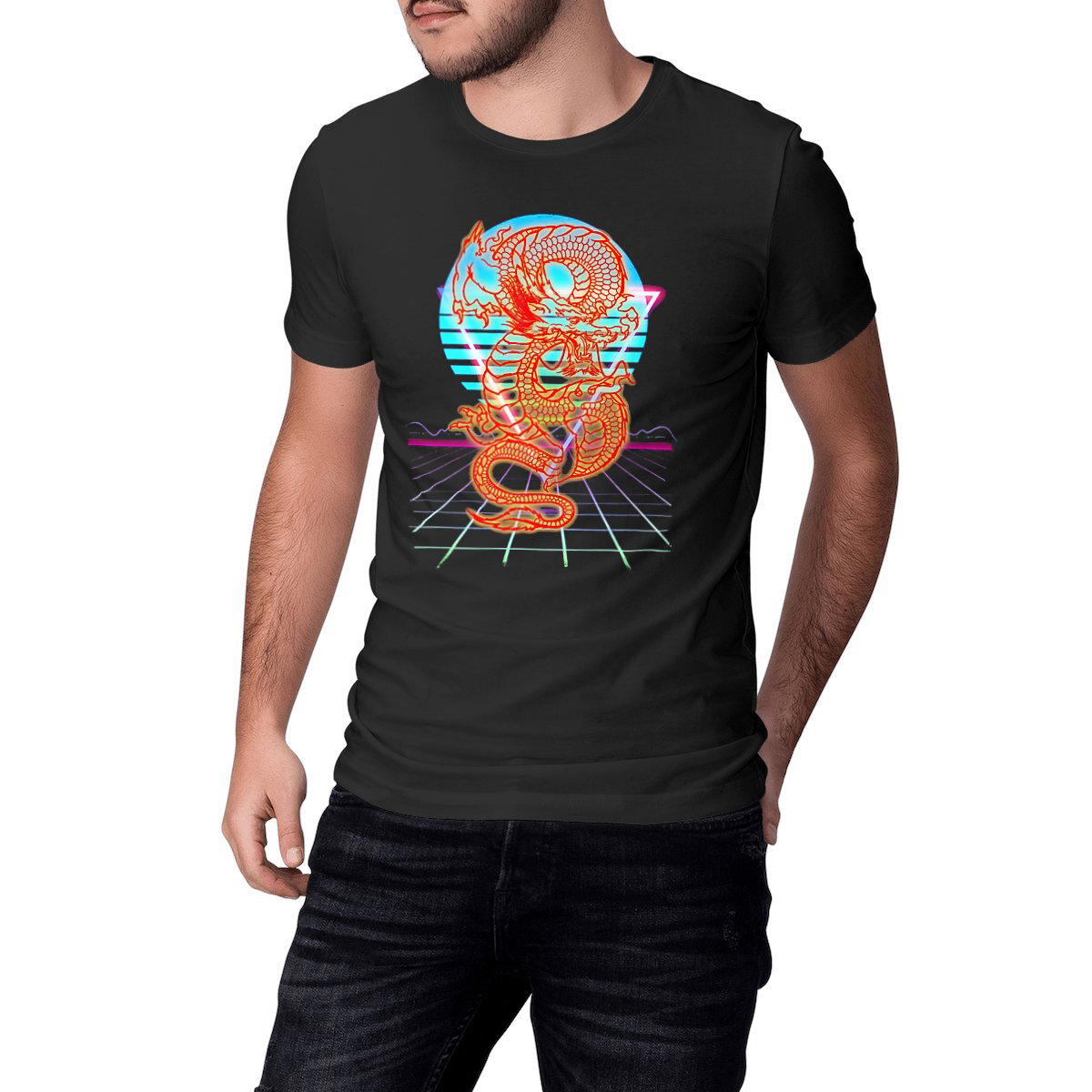 Image front the DRAGON - Heavyweight Unisex t-shirt Premium Plus