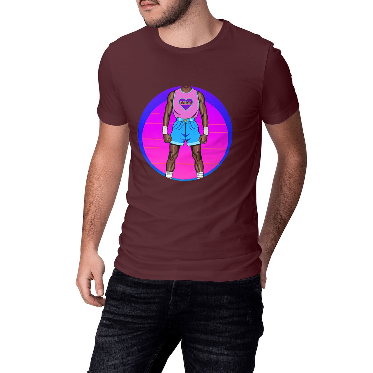 Image front GAY PRIDE - Heavyweight Unisex t-shirt Premium Plus