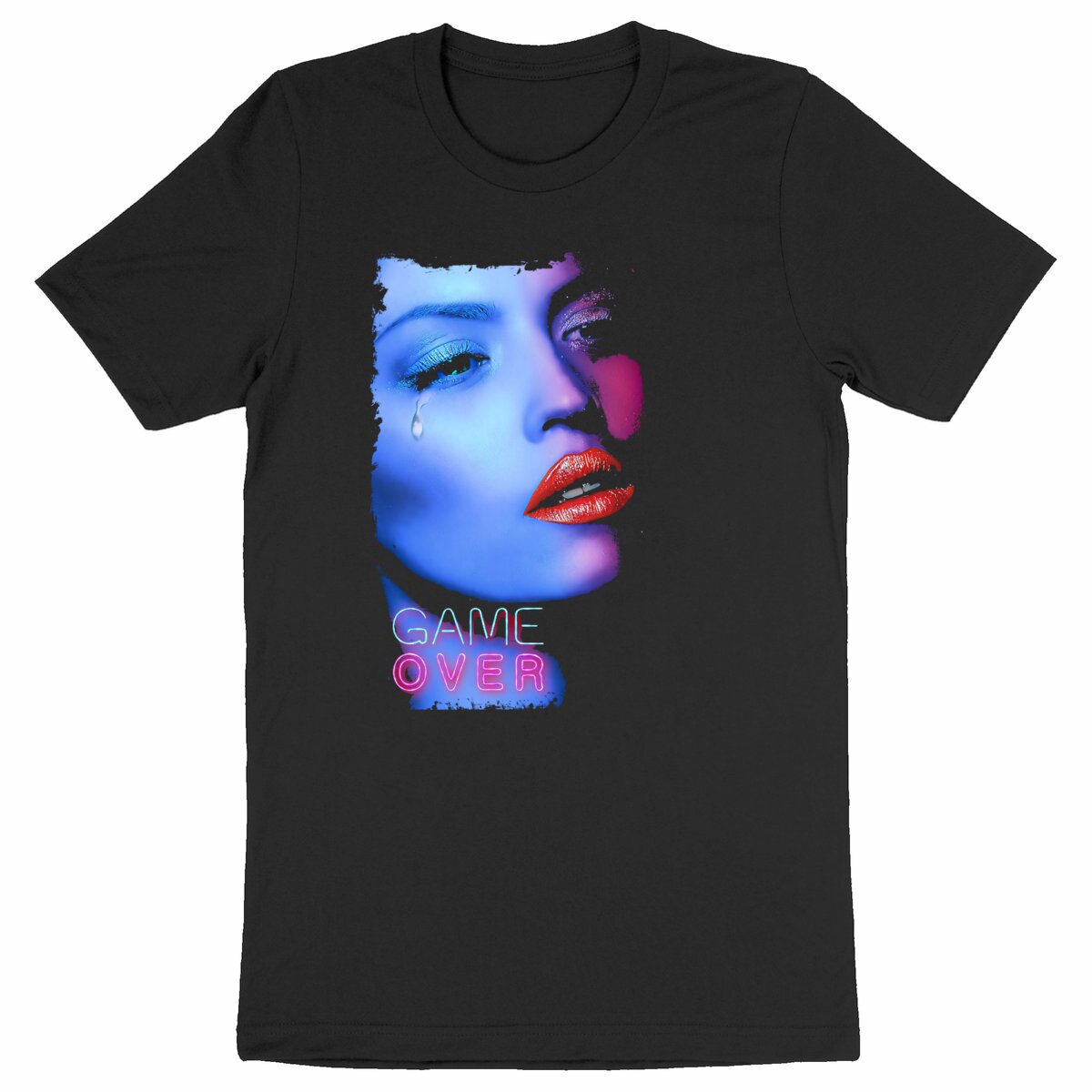 Image front GAME OVER - Heavyweight Unisex t-shirt Premium Plus