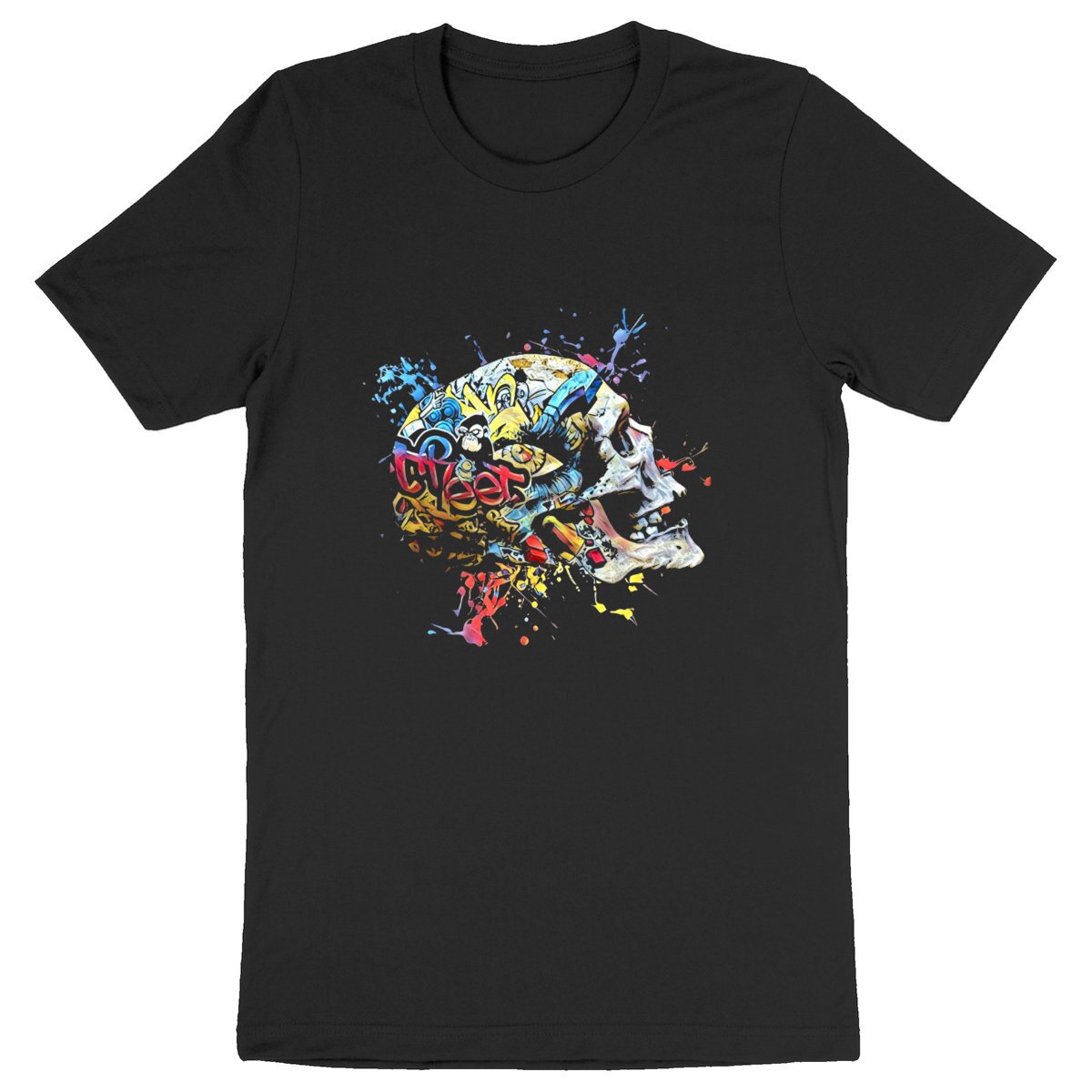 Image back GRAFFITI - Heavyweight Unisex t-shirt Premium Plus