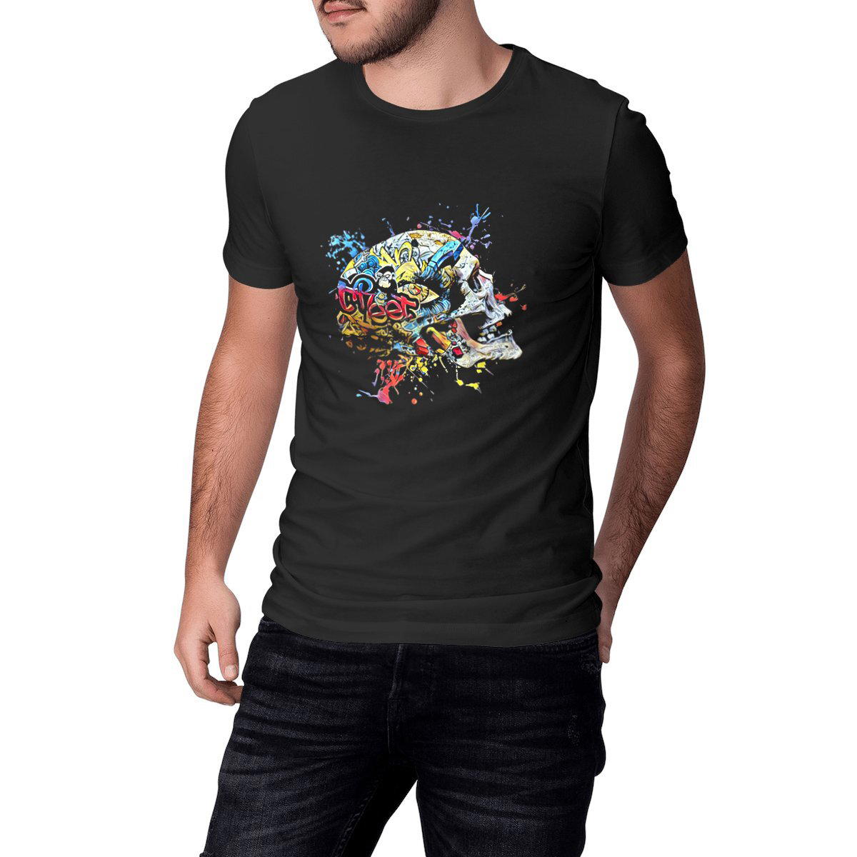 Image front GRAFFITI - Heavyweight Unisex t-shirt Premium Plus