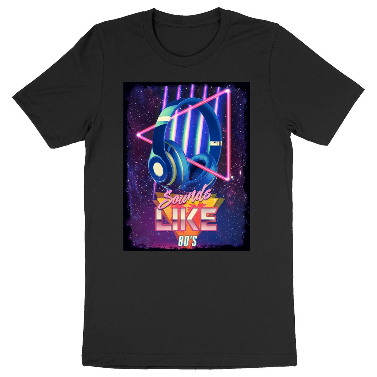 Image back SOUND like 80's - Heavyweight Unisex t-shirt Premium Plus