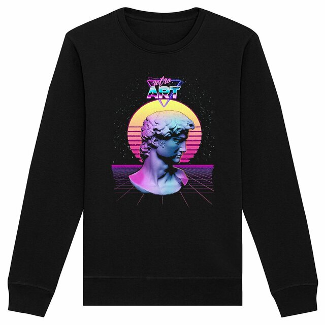 Image back Retro ART - Unisex sweat-shirt premium