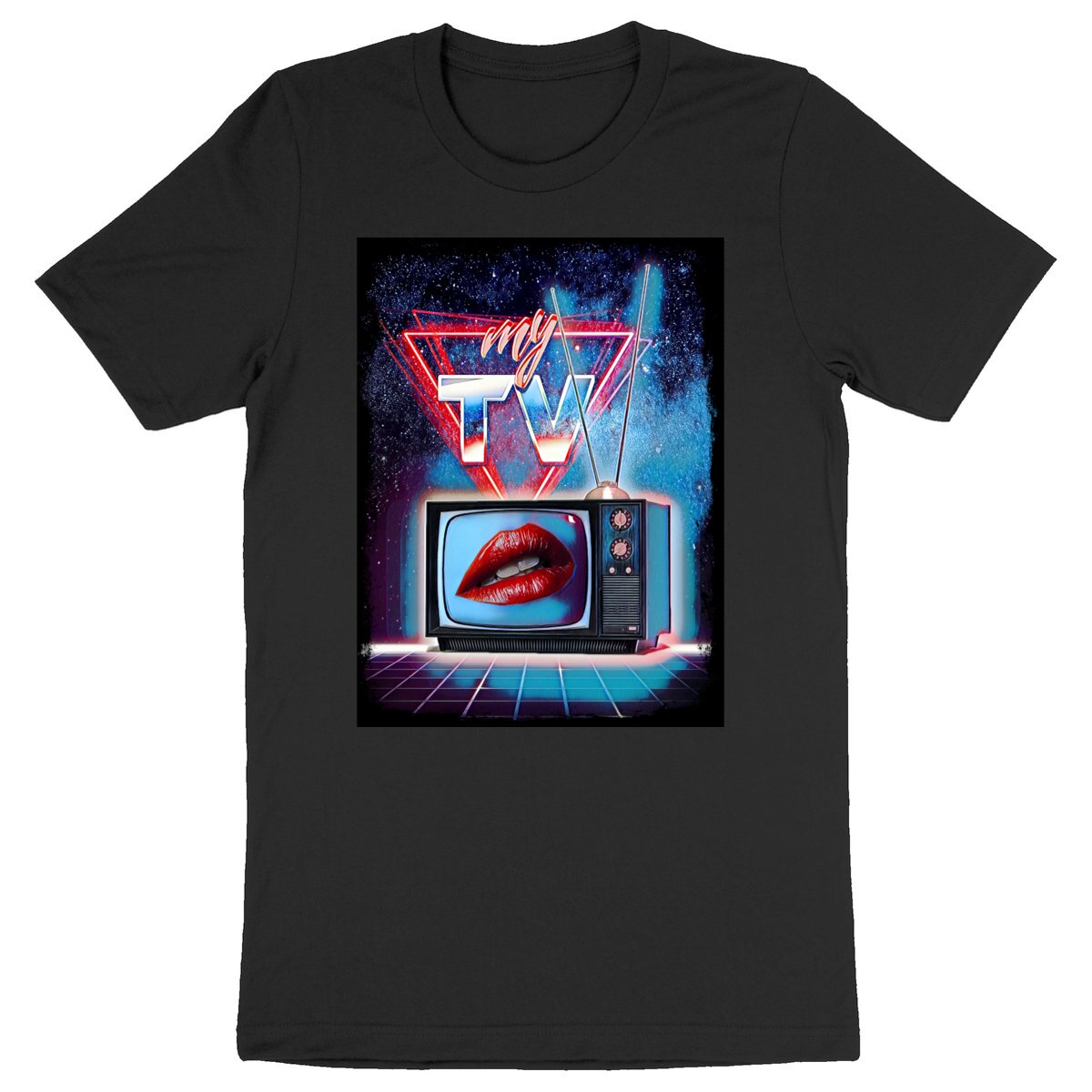 Image back MY TV - Heavyweight Unisex t-shirt Premium Plus