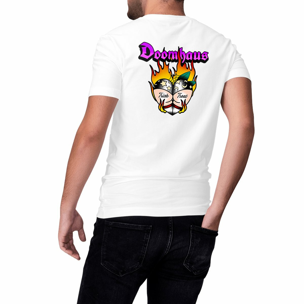 Trick or Treat - Front + Back Hit Unisex Classic Tee
