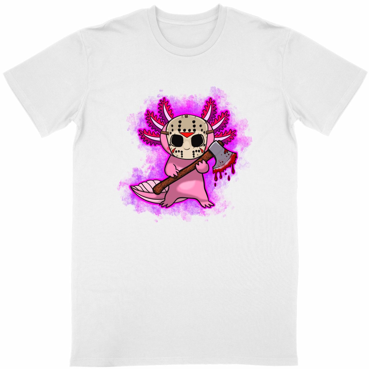 Axe-Olotl - Front Hit Unisex Classic Tee - Image