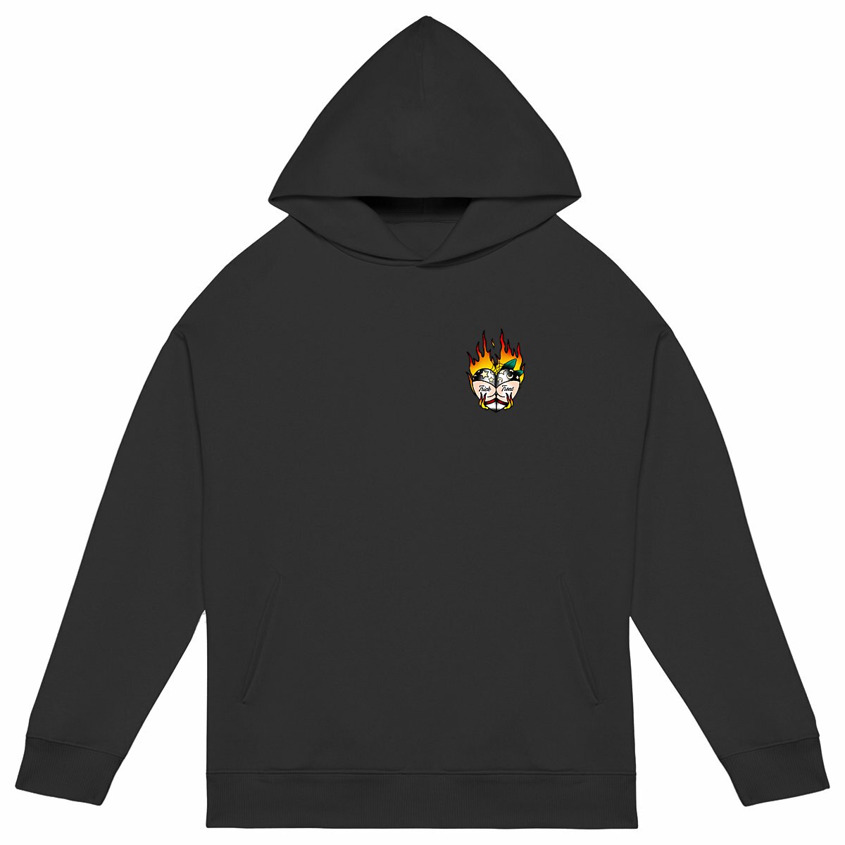 Trick or Treat - Front + Back Hit Unisex Oversized Hoodie - Image