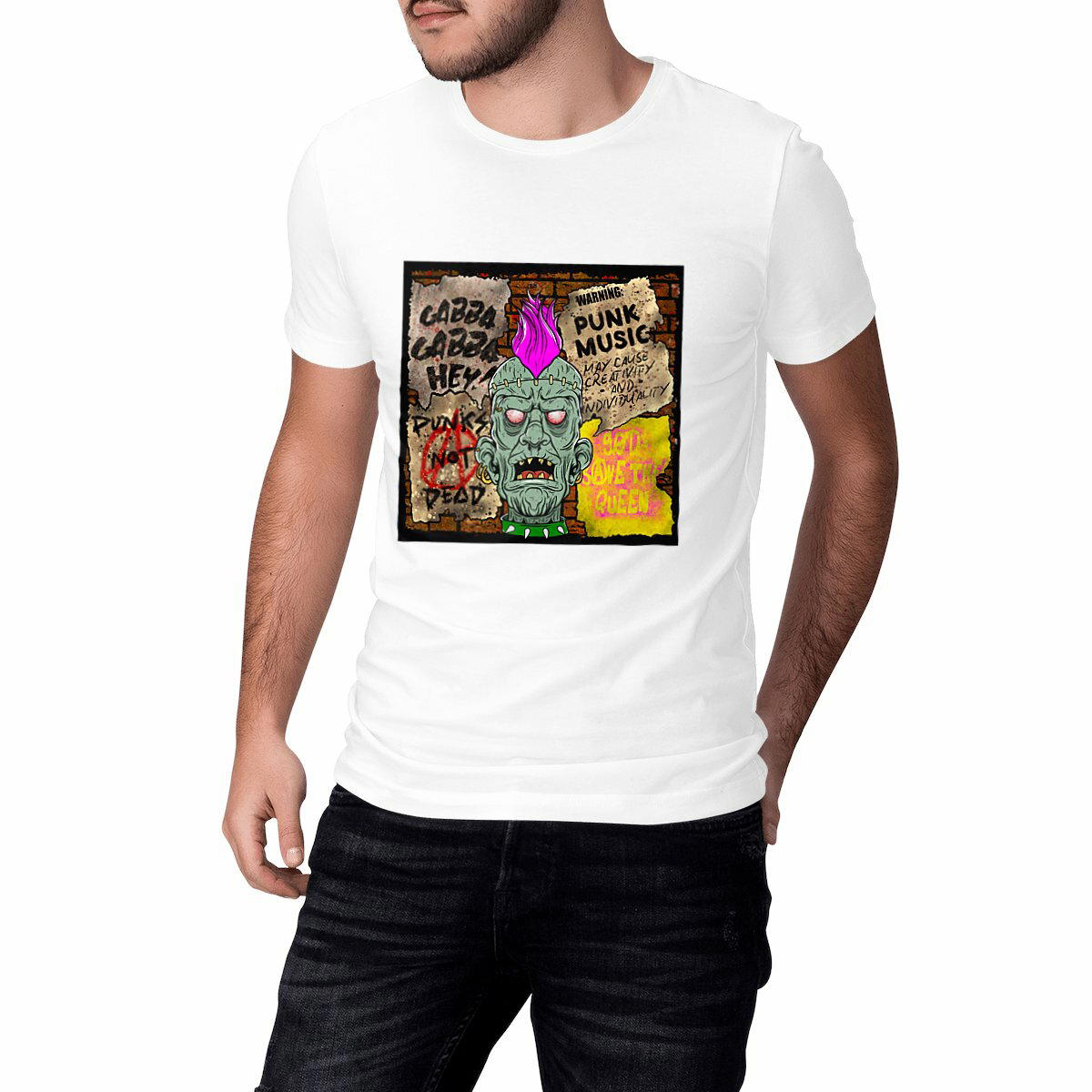 Frankenpunk - Front Hit Unisex Classic Tee