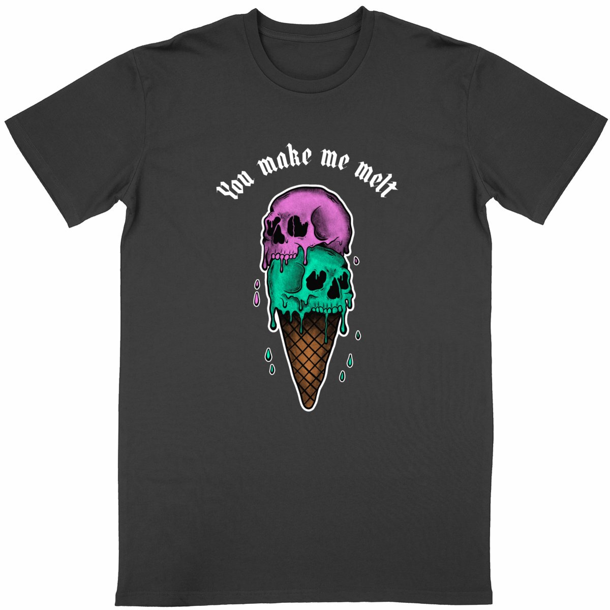 You make me melt - Front Hit Unisex Classic Tee - Image