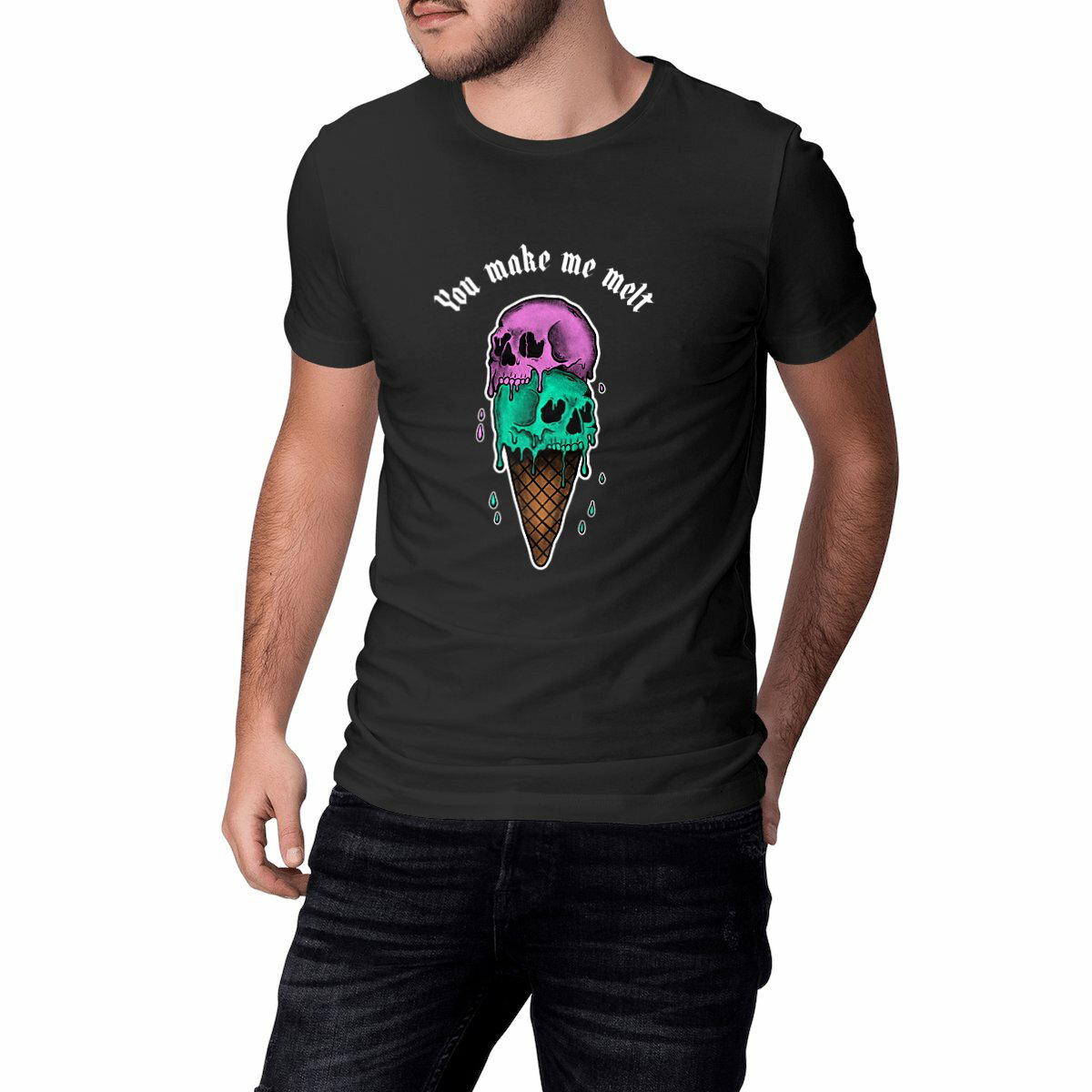 You make me melt - Front Hit Unisex Classic Tee