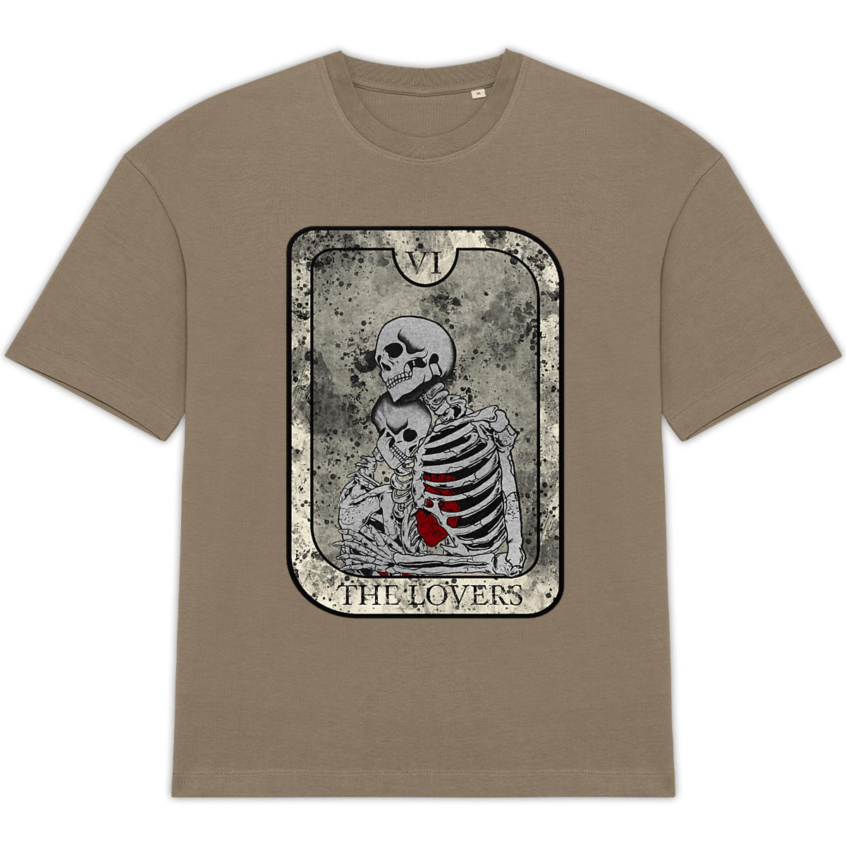 The Lovers - Front Hit Unisex Oversized Tee - Image
