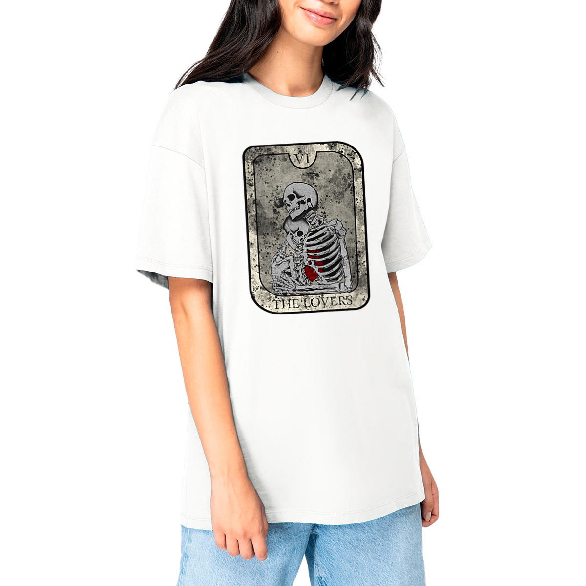 The Lovers - Front Hit Unisex Oversized Tee