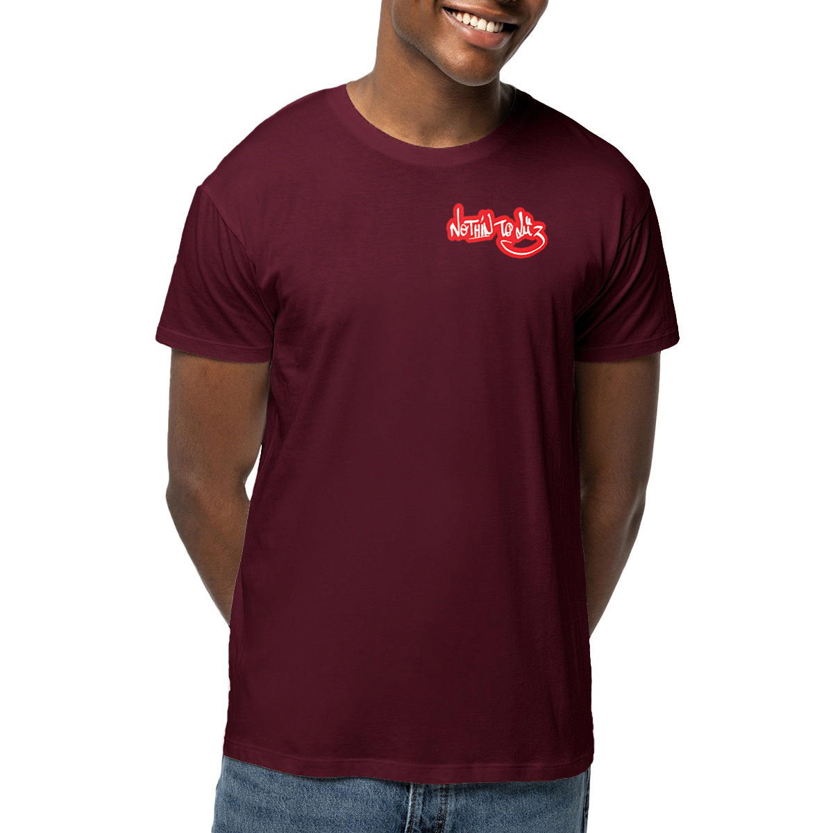 T-shirt unisexe léger - Affichez votre style avec le logo nothin2luz