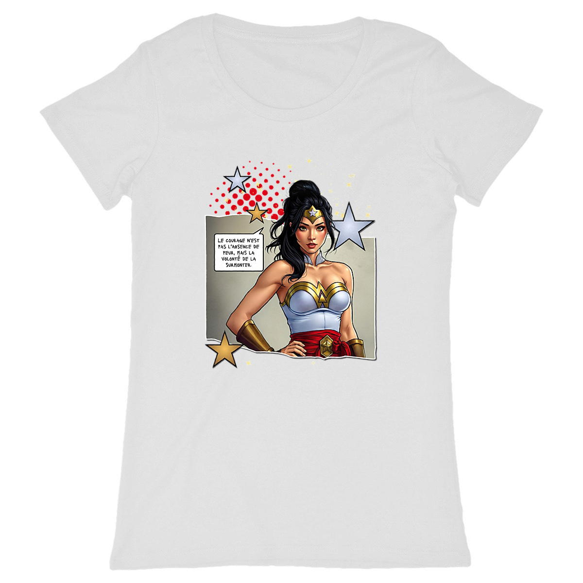 Image back T-shirt femme MC Amazon Queens Okénite