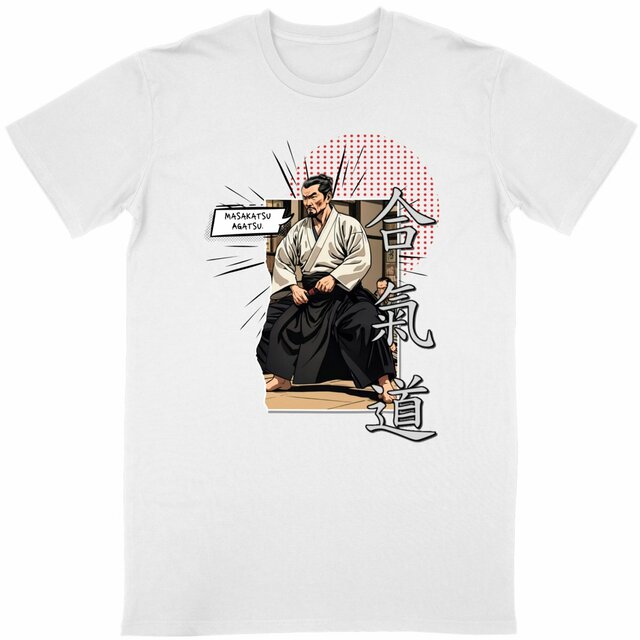 Image back T-shirt unisexe Aïkido