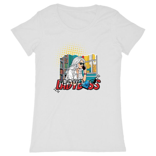 Image back T-shirt MC Ladyboss