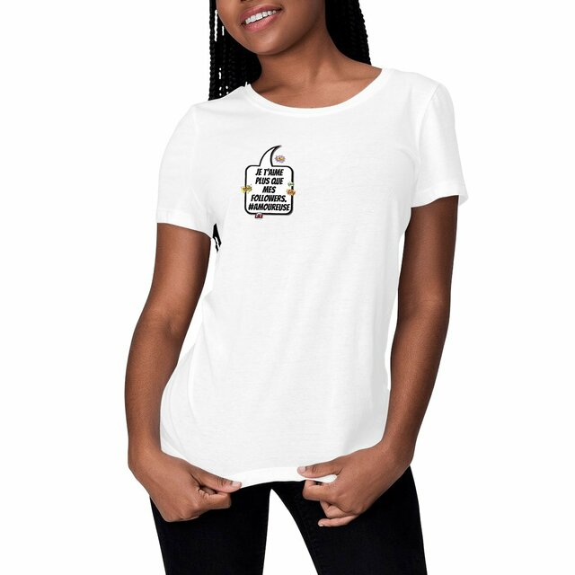 Image front T-shirt femme MC Influloveuse