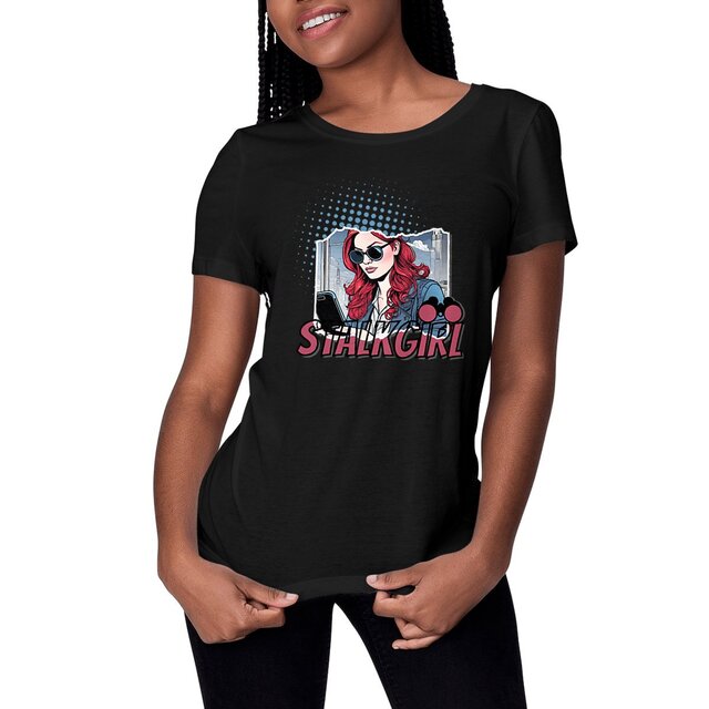 Image front T-shirt MC Stalkgirl