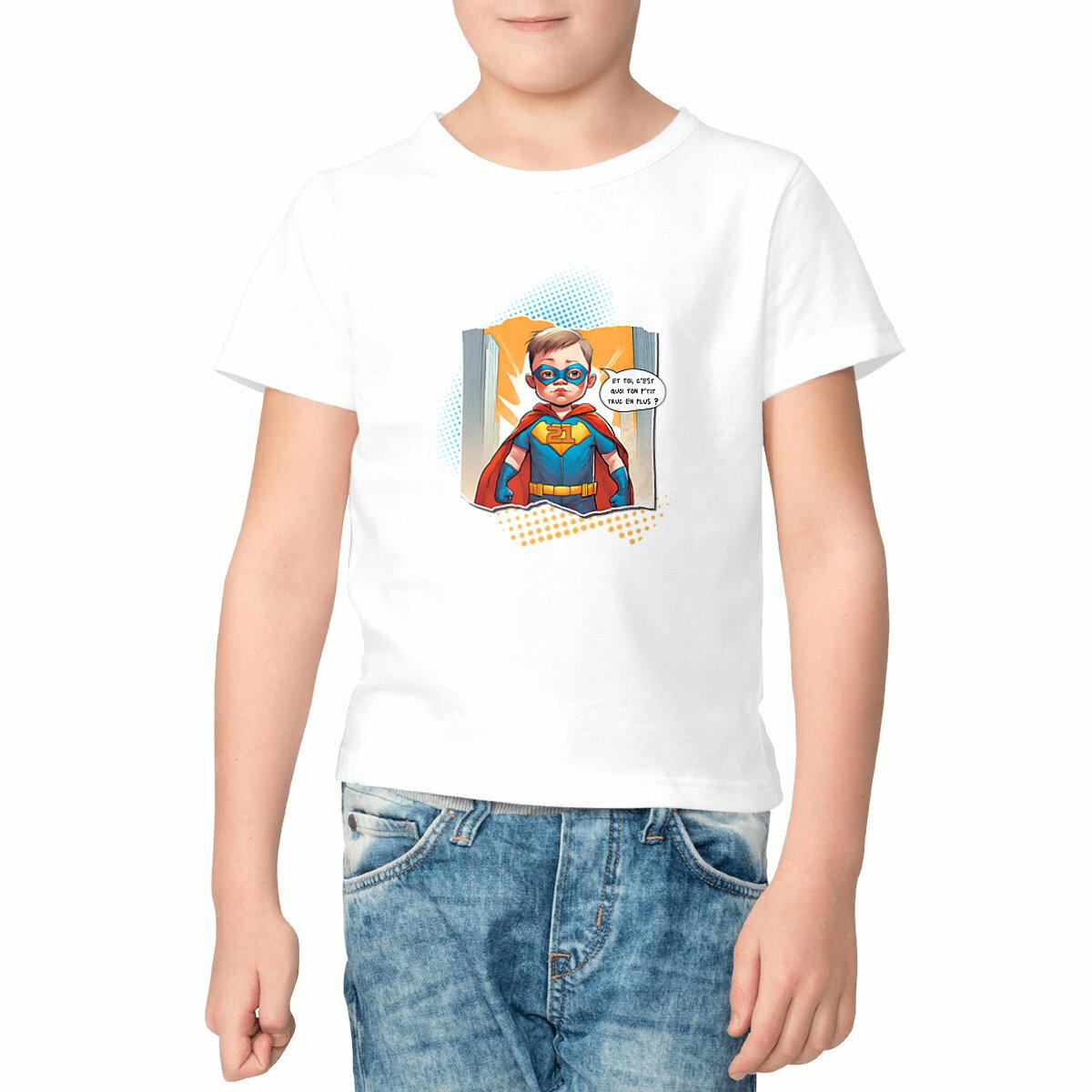 Image front Ugo T-shirt enfant Super Kids