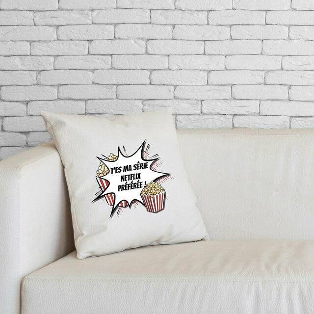 Image front Coussin 40x40 cm Streamer addict