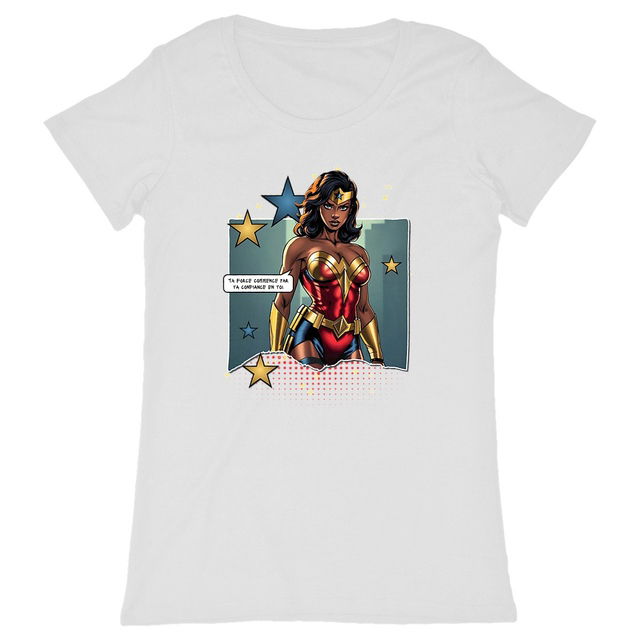 Image back T-shirt femme MC Amazon Queens Scilla