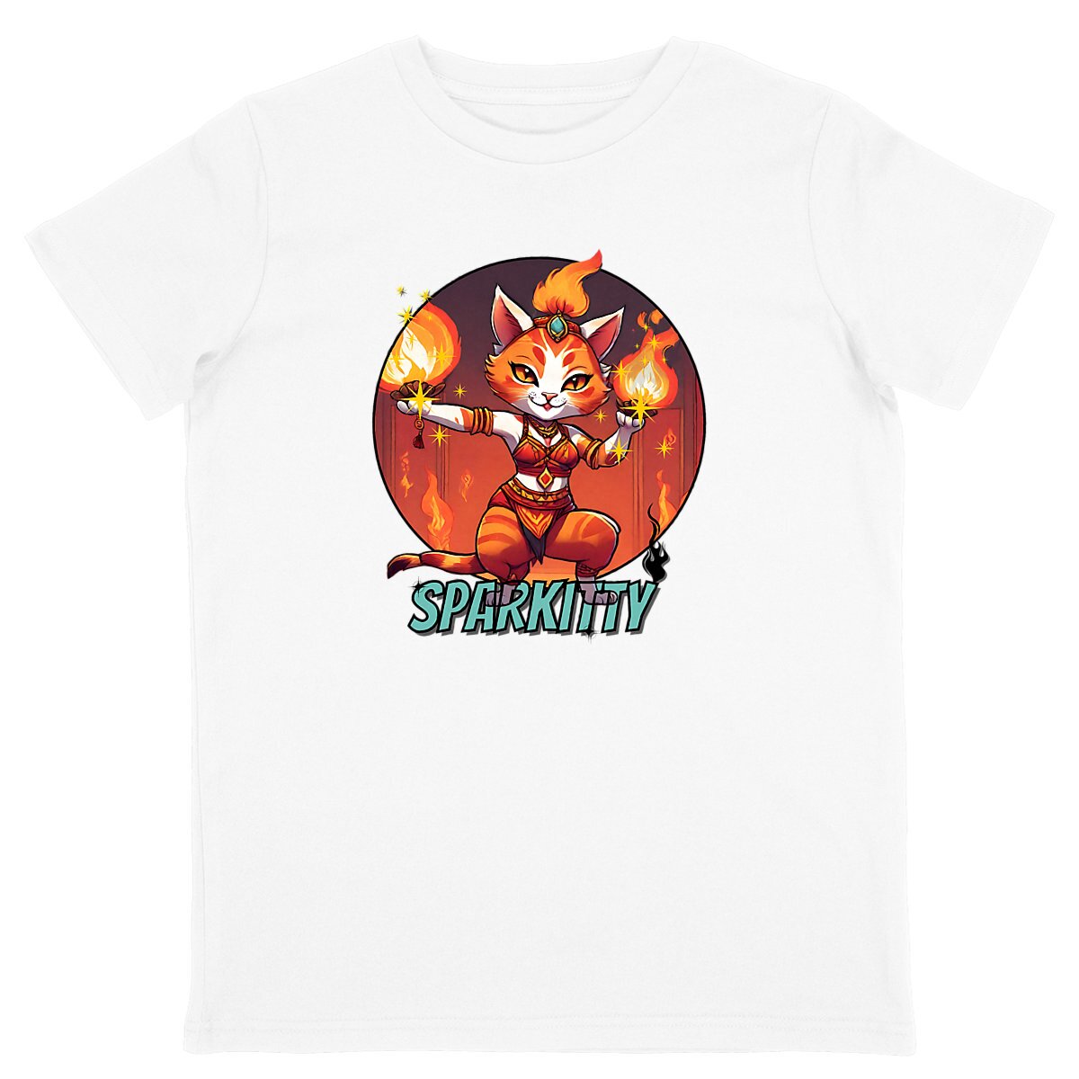 Image back Sparkitty T-shirt fille