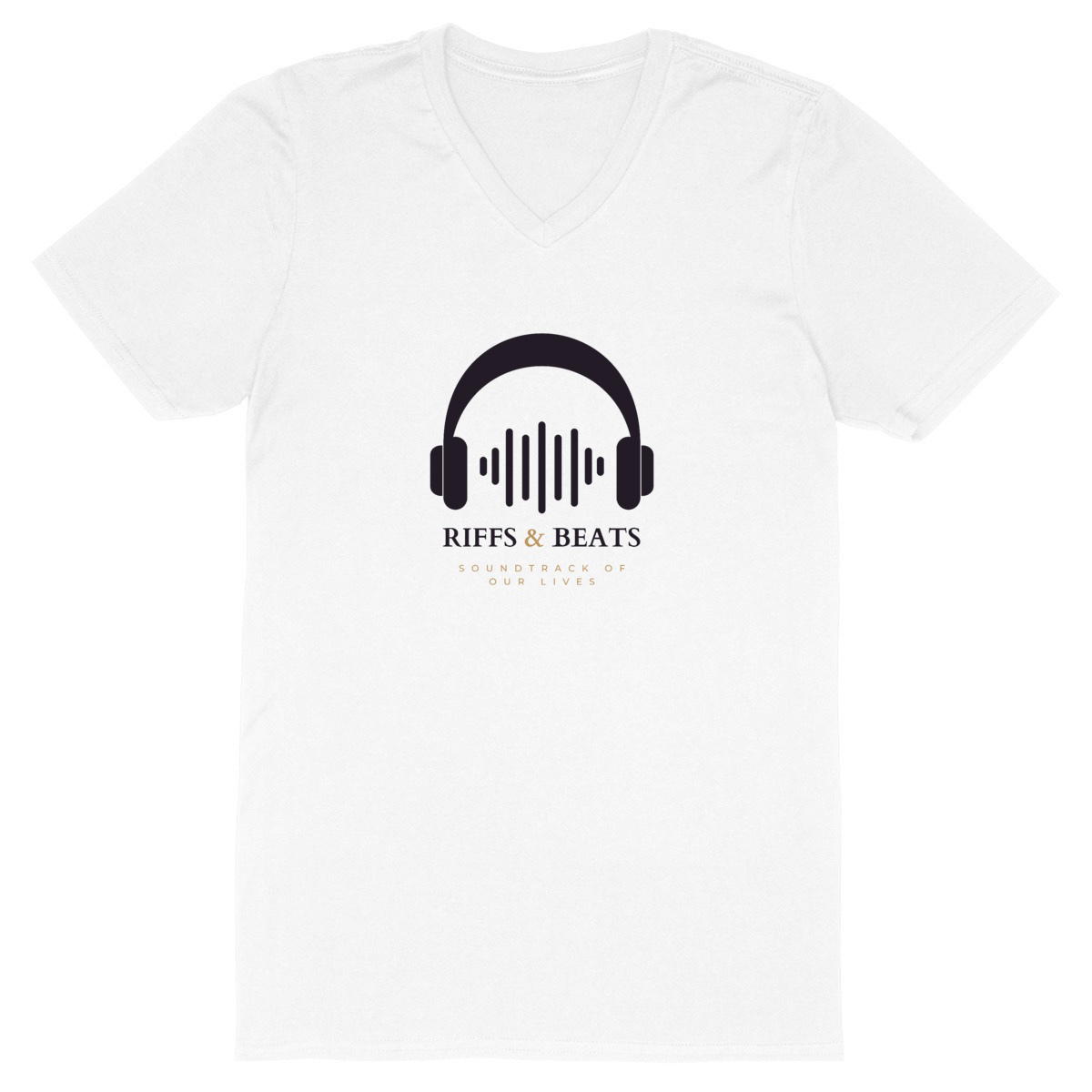 Riffs and Beats Official Men's Tee Shirt V-neck - Image