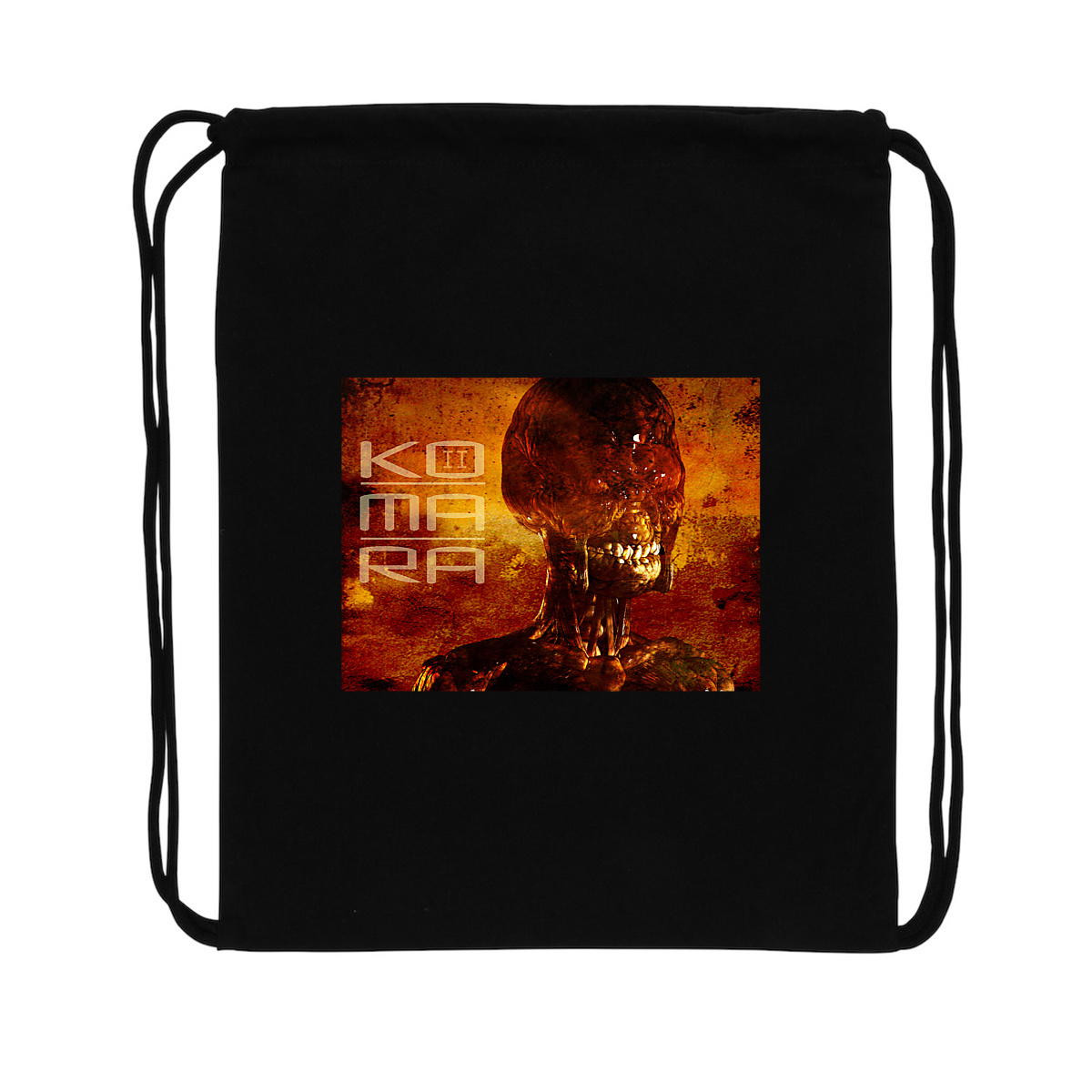 KOMARA: Anatomical Mind Drawstring Bag - Image