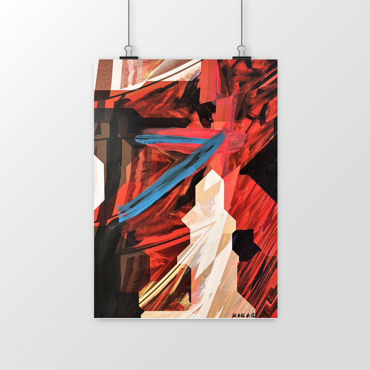 Vertical poster - Florence Twilight Limited Edition Art Print