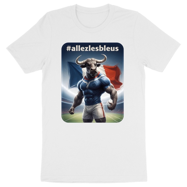 Image back Le taureau Roméo le dernier rempart - T-shirt adulte 100% coton bio