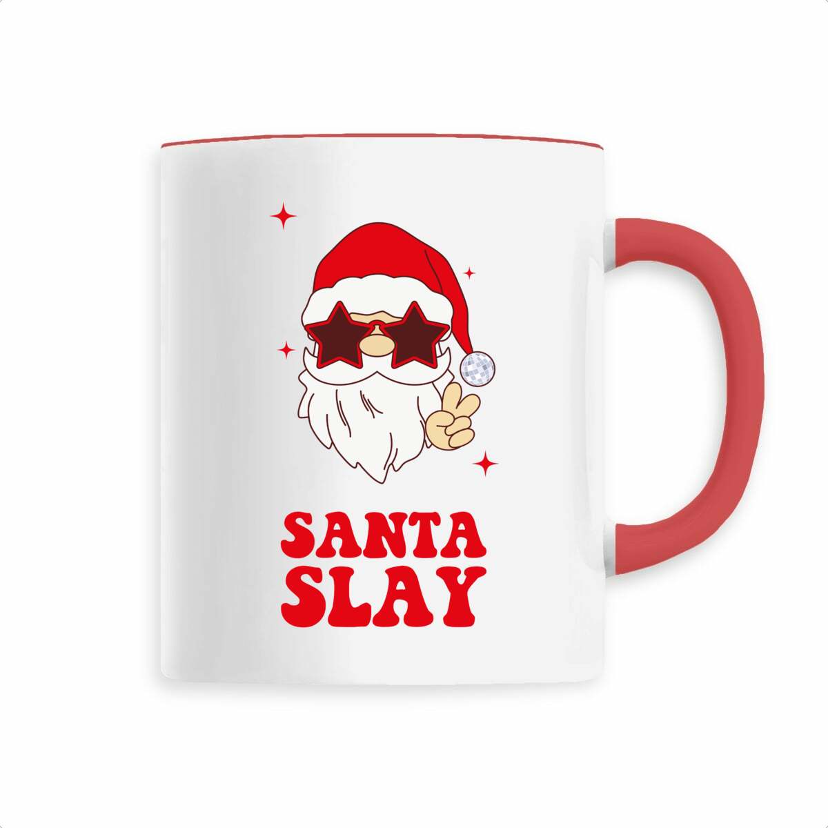 Image front Santa slay Mug