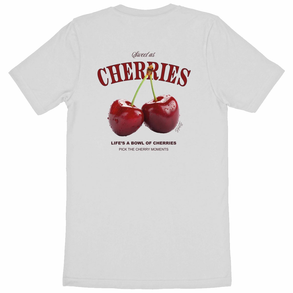 Image back Sweet as cherries Tee-shirt