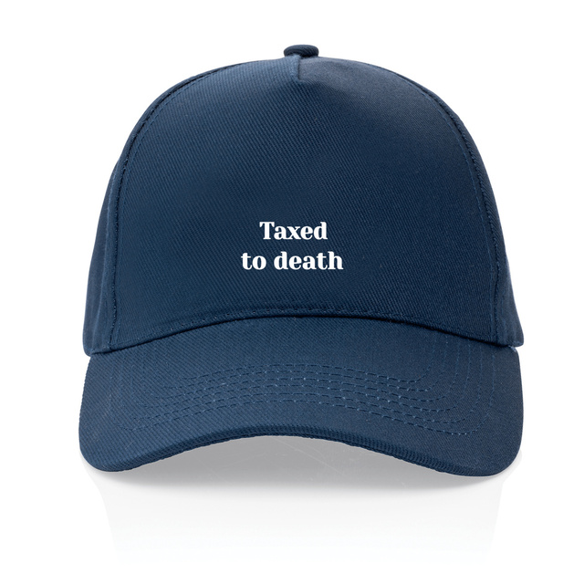 Casquette 100% recyclée Taxed to death