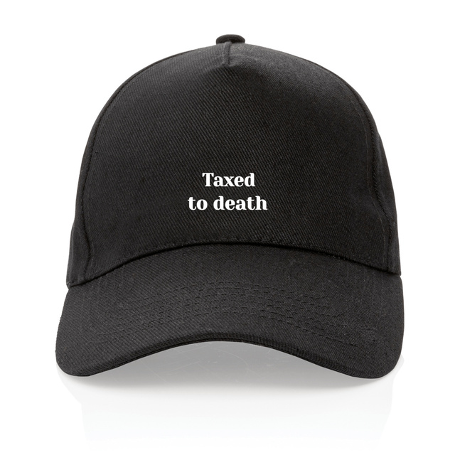 Casquette 100% recyclée Taxed to death - Image