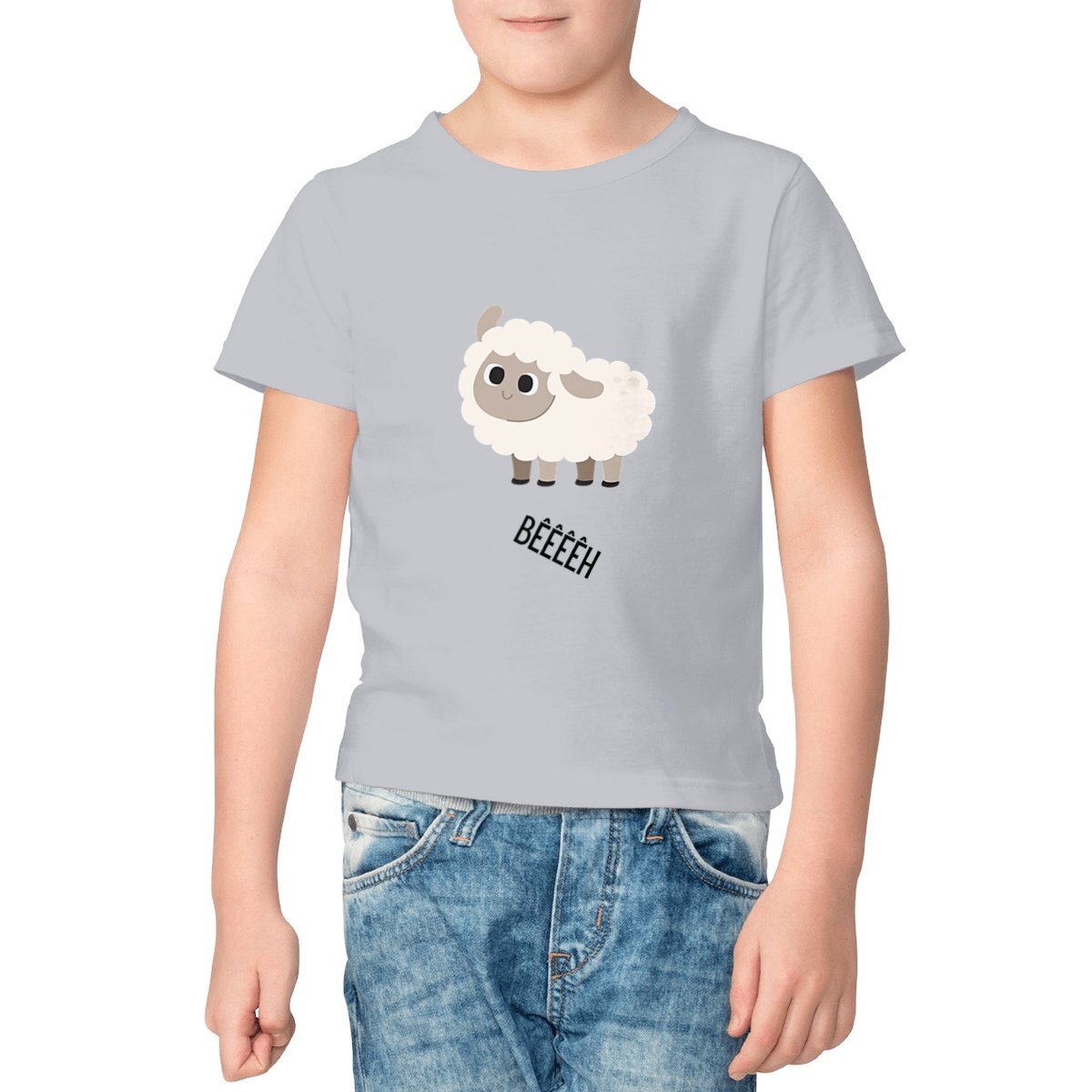 Image front T-shirt "Mouton"