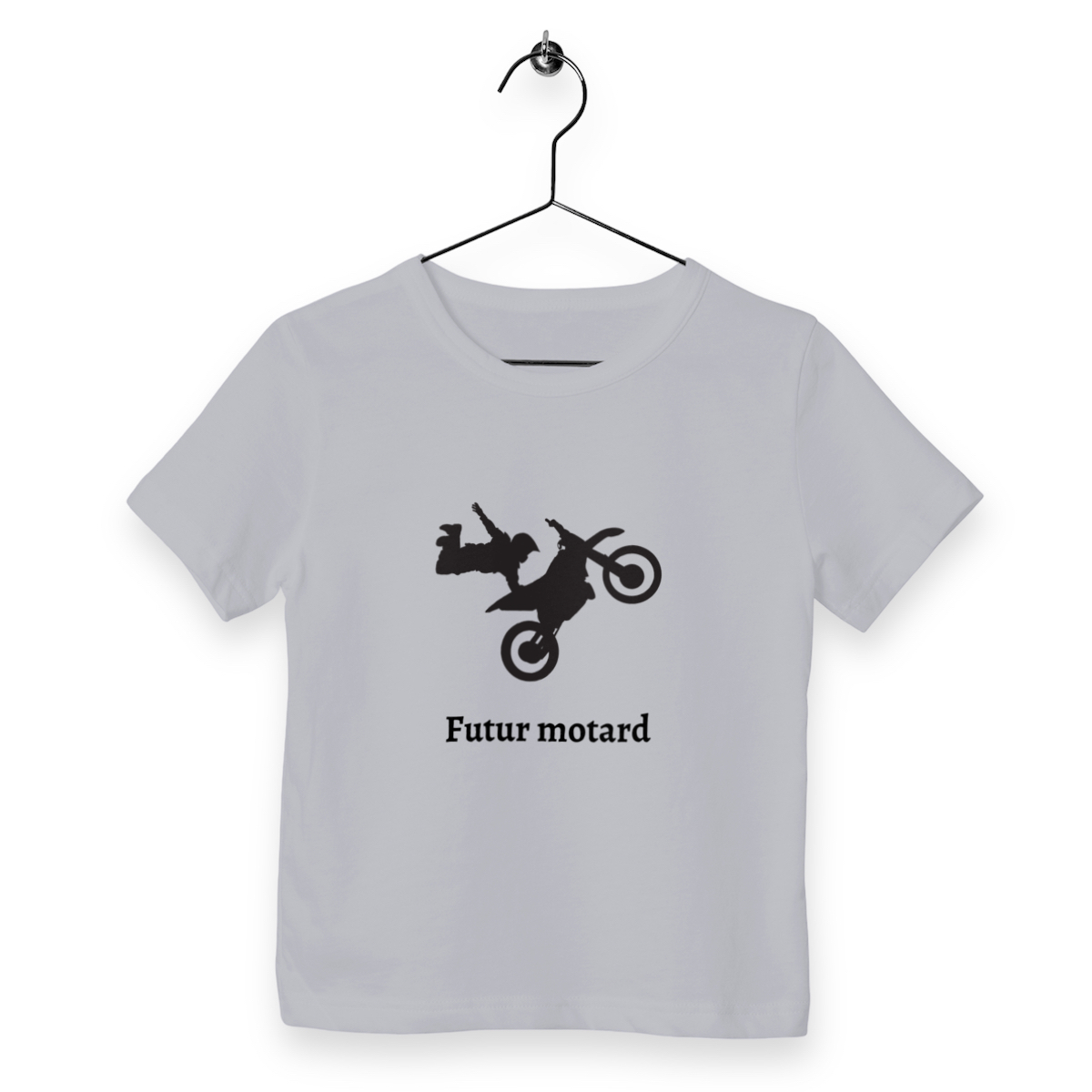 Image back T-shirt "Futur motard"