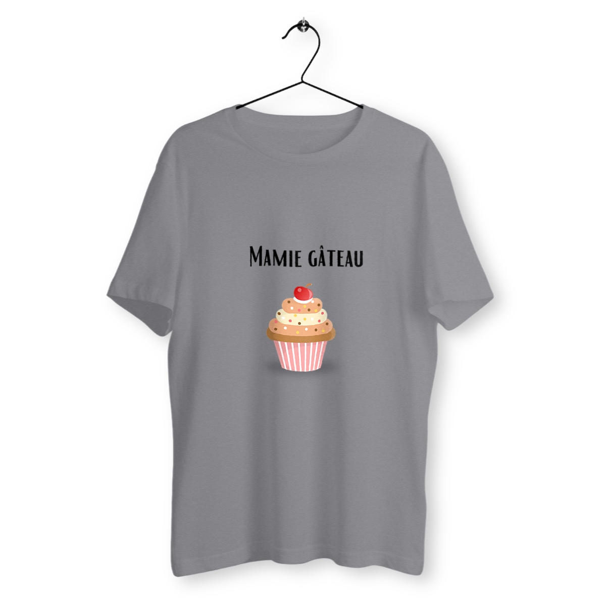 Image back T-shirt adulte "Mamie Gâteau"