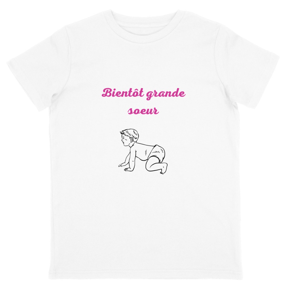 Image back T-shirt "Grande soeur"