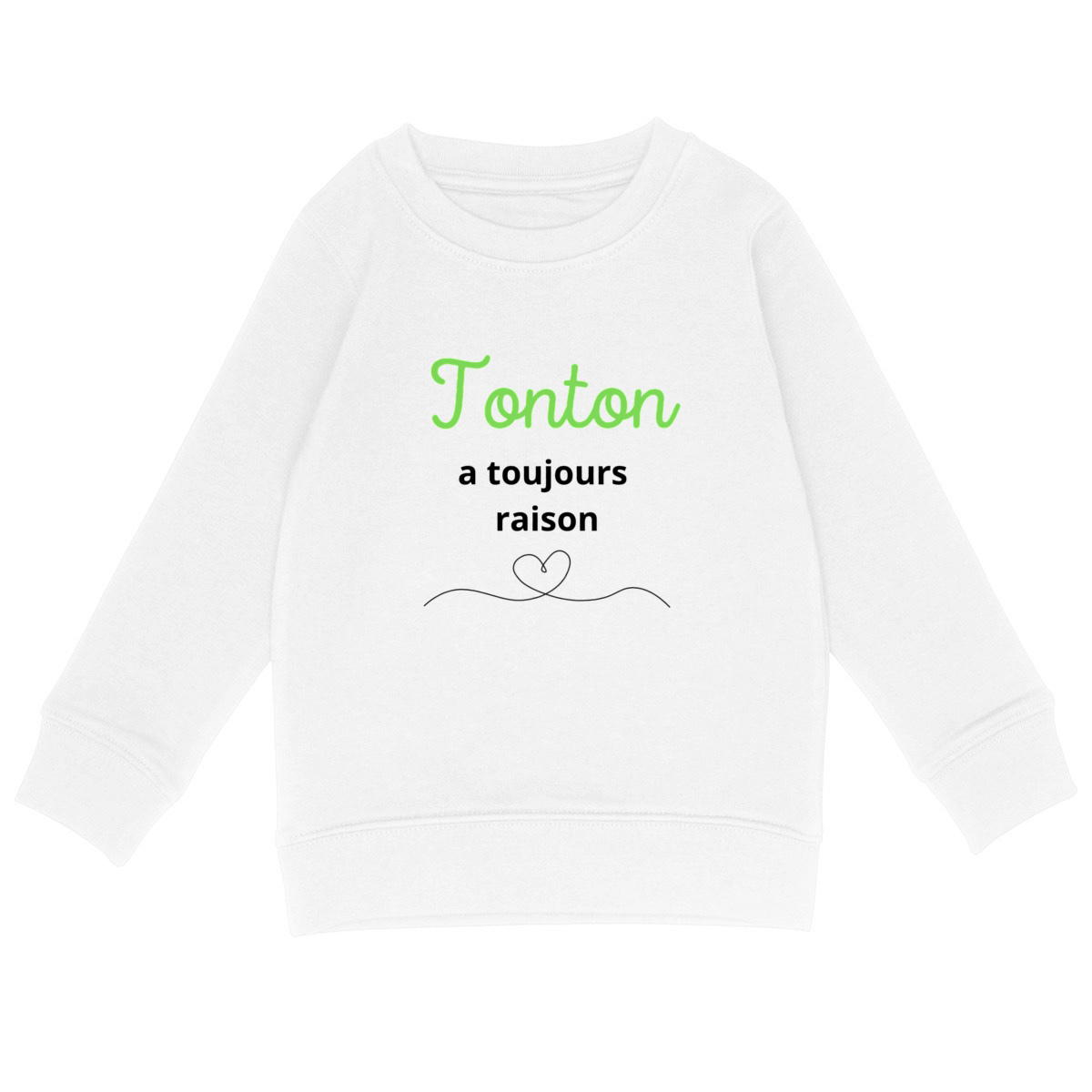 Image back Pull "Tonton a toujours raison"