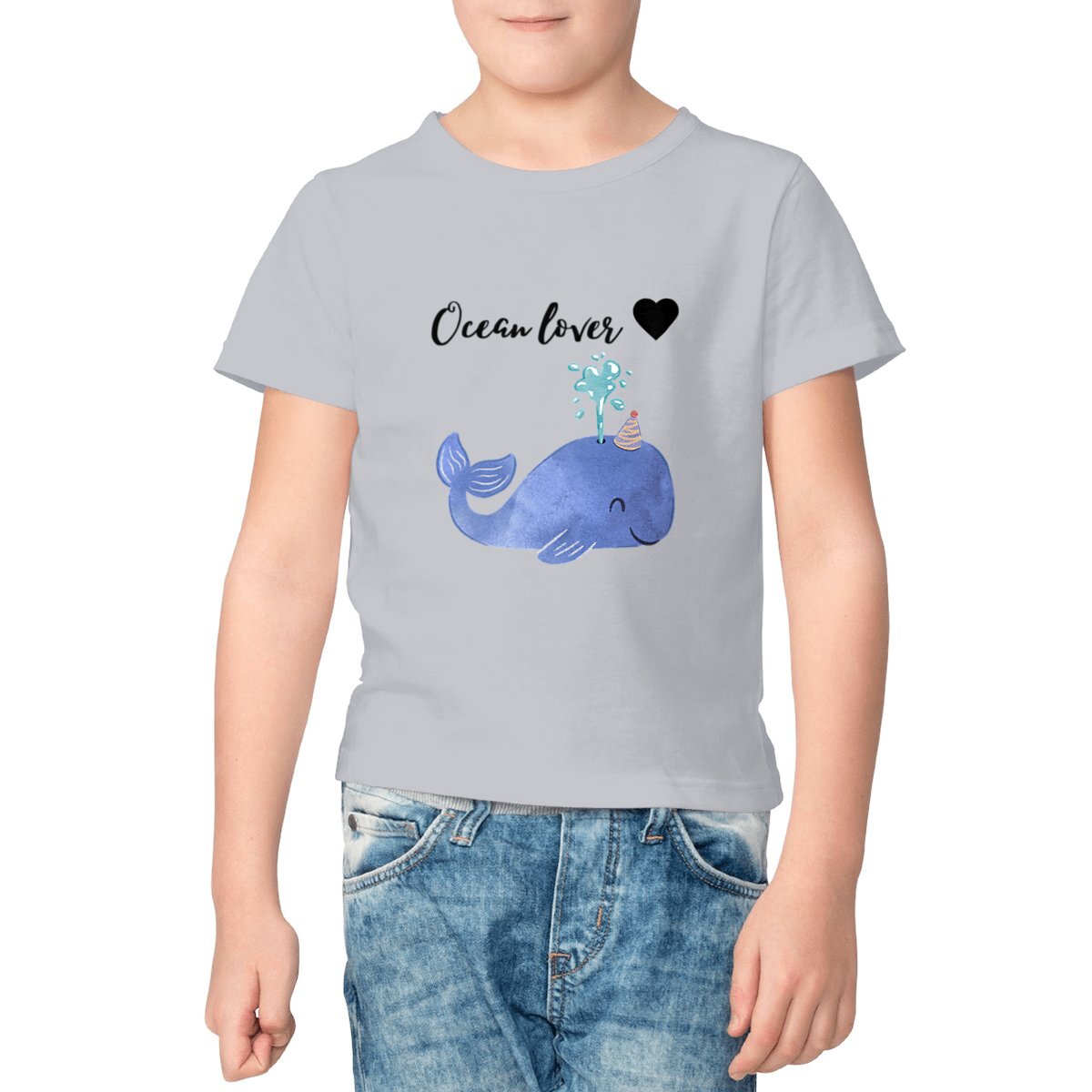 Image front T-shirt "Ocean lover"