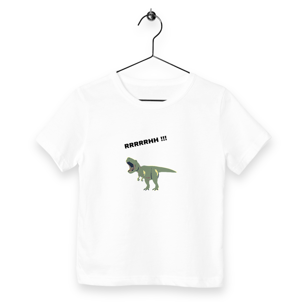 Image back T-shirt "Dinosaure RRHH"