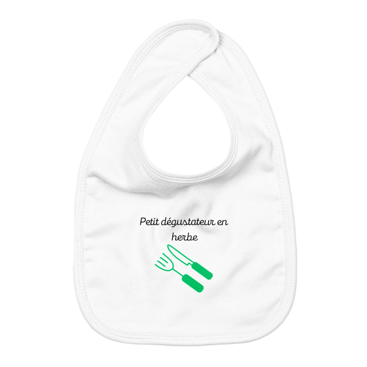 Image back Bavoir "Petit dégustateur"